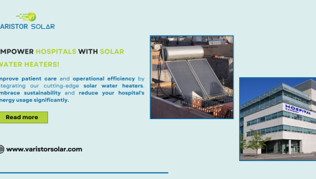 Solar Water Heaters for Hospitals