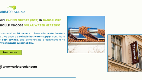 Solar Water Heaters for PGs