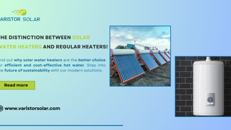 The distinction between solar water heaters and regular heaters