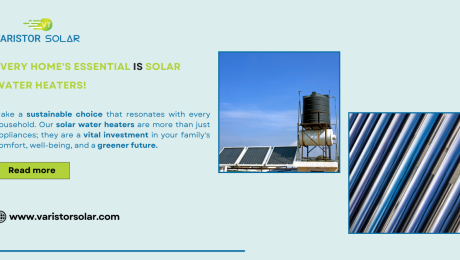 Every Home's Essential is Solar Water Heaters!