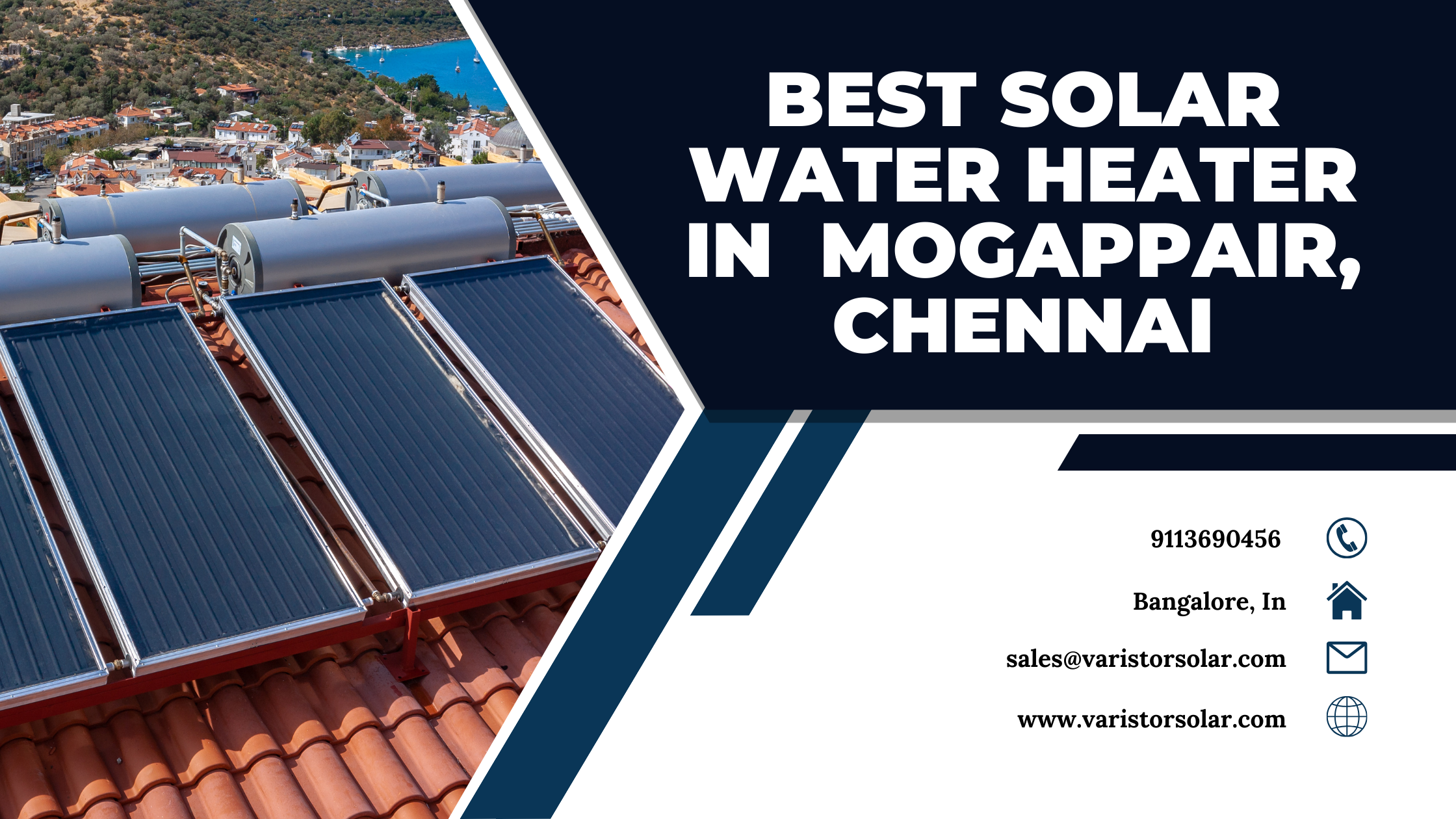 Best Solar Water Heater in Mogappair, Chennai