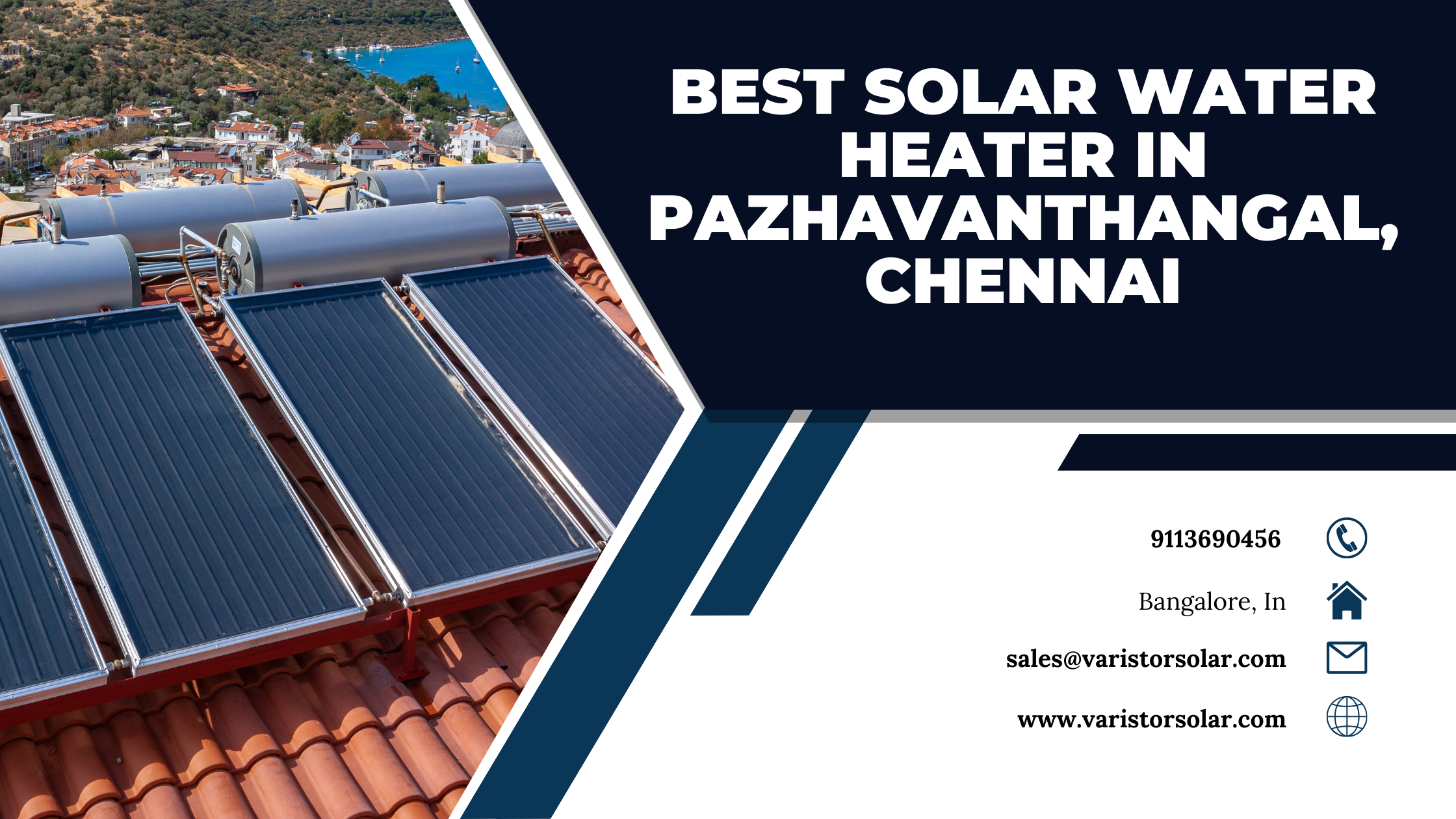 In Pazhavanthangal, Chennai, the rising popularity of solar water heaters reflects a growing awareness of sustainable living. This blog delves into the concept of solar water heaters, emphasizing the broader benefits of harnessing solar energy. As an eco-friendly and cost-effective solution, solar water heaters not only reduce electricity bills but also contribute to a cleaner environment. The surge in interest in Pazhavanthangal, Chennai highlights a community's shift towards embracing renewable energy for a more sustainable future.Best Solar Water Heater in Pazhavanthangal, Chennai