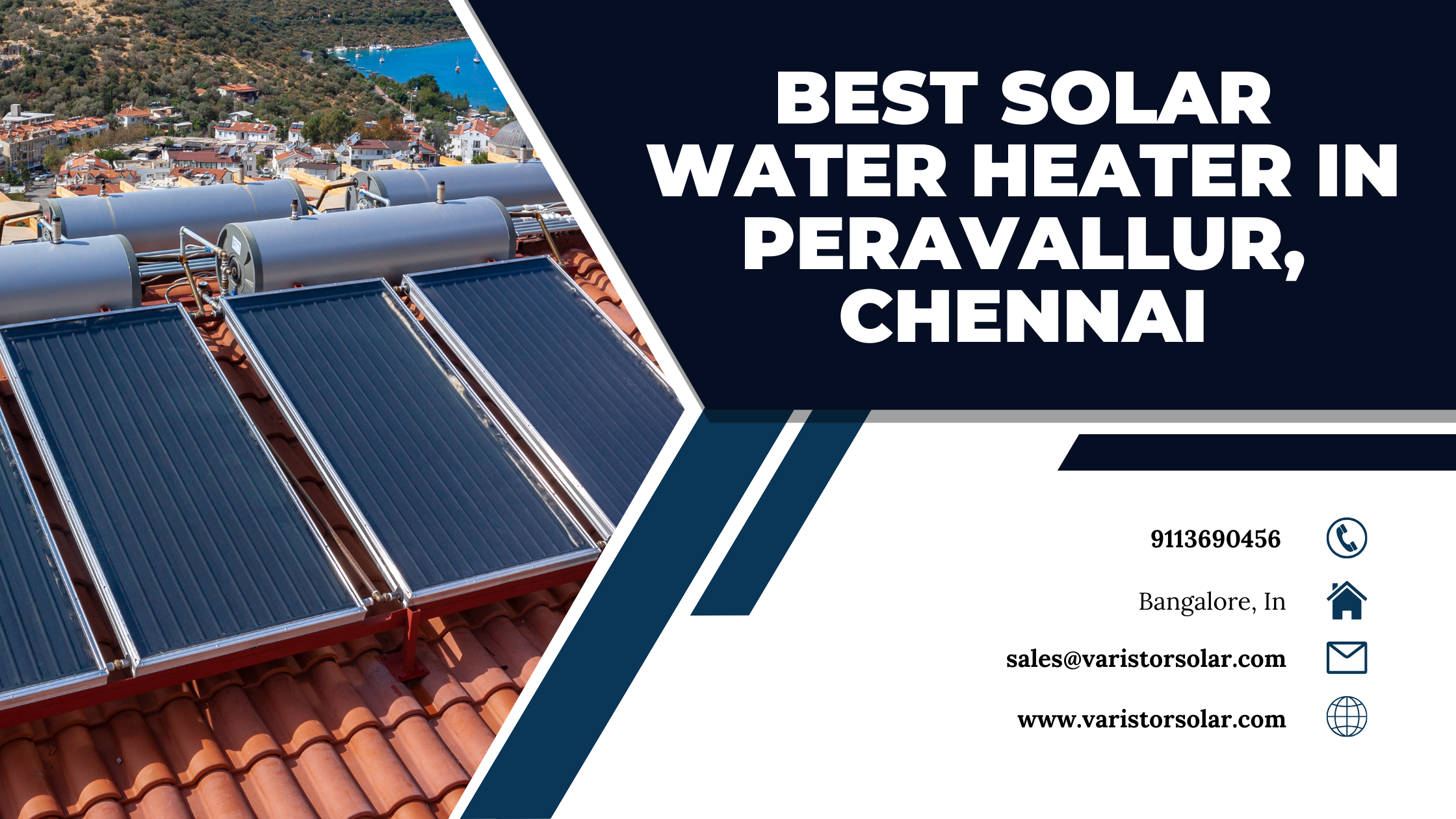 Best Solar Water Heater in Peravallur, Chennai