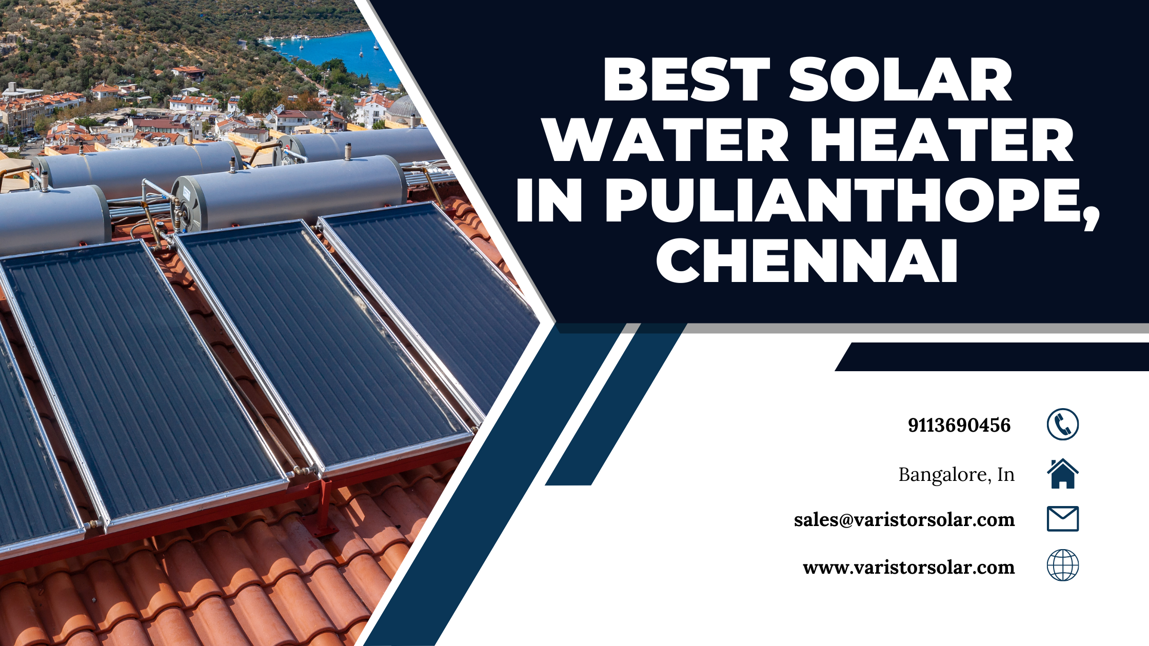 Best Solar Water Heater in Pulianthope, Chennai