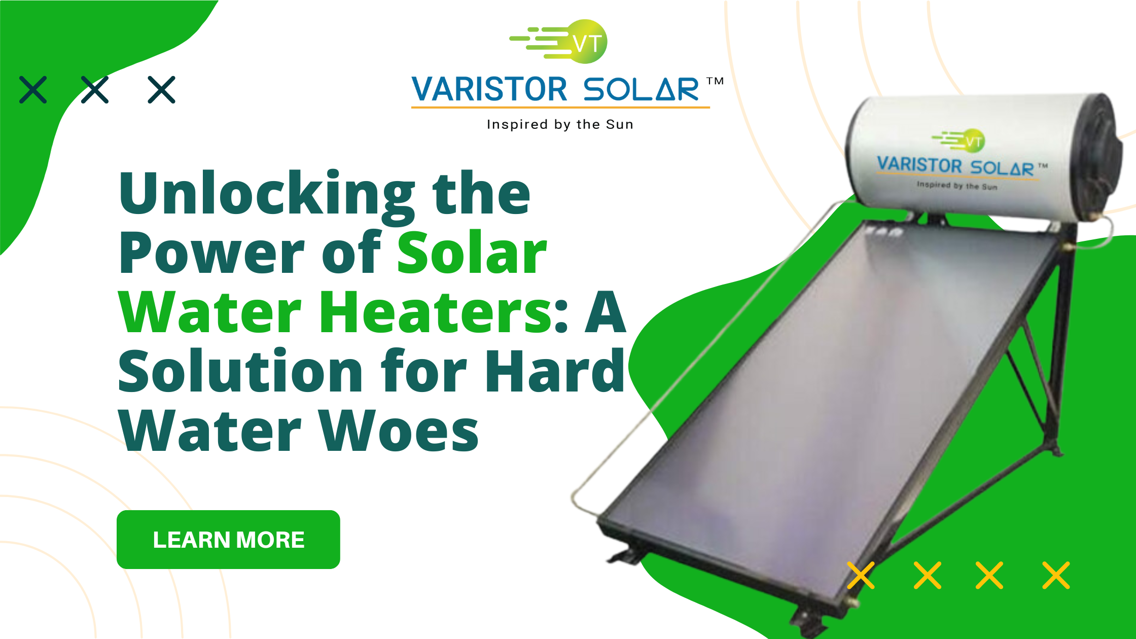 Unlocking the Power of Solar Water Heaters: A Solution for Hard Water Woes
