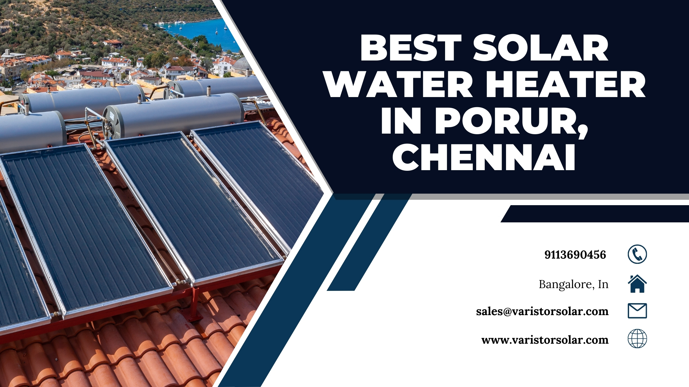 Solar Water Heater in Porur, Chennai