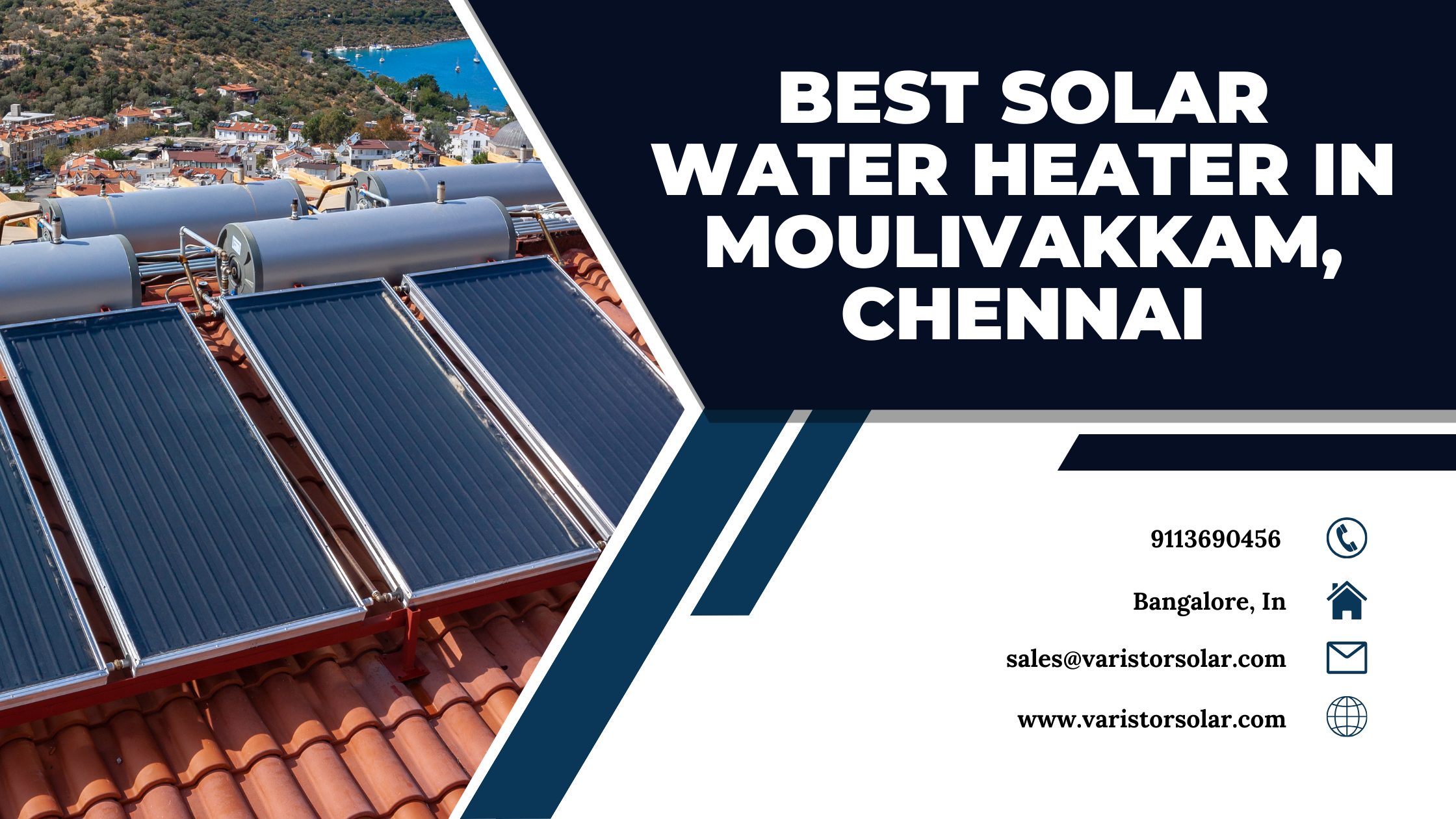 best solar water heater in Moulivakkam, Chennai