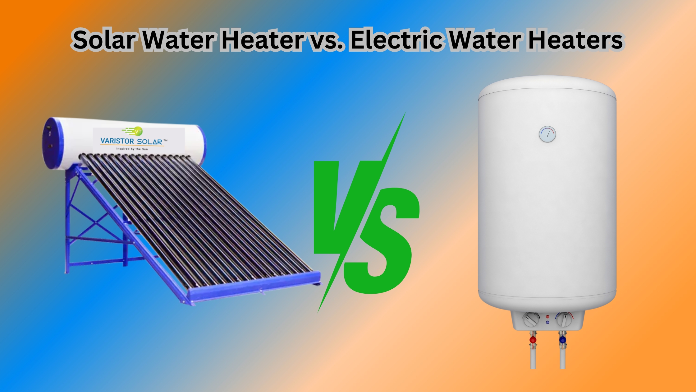 Solar vs. Electric Water Heaters
