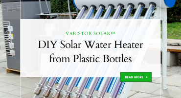 DIY Solar Water Heater from Plastic Bottles