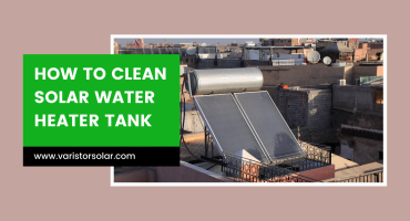 how to clean solar water heater tank