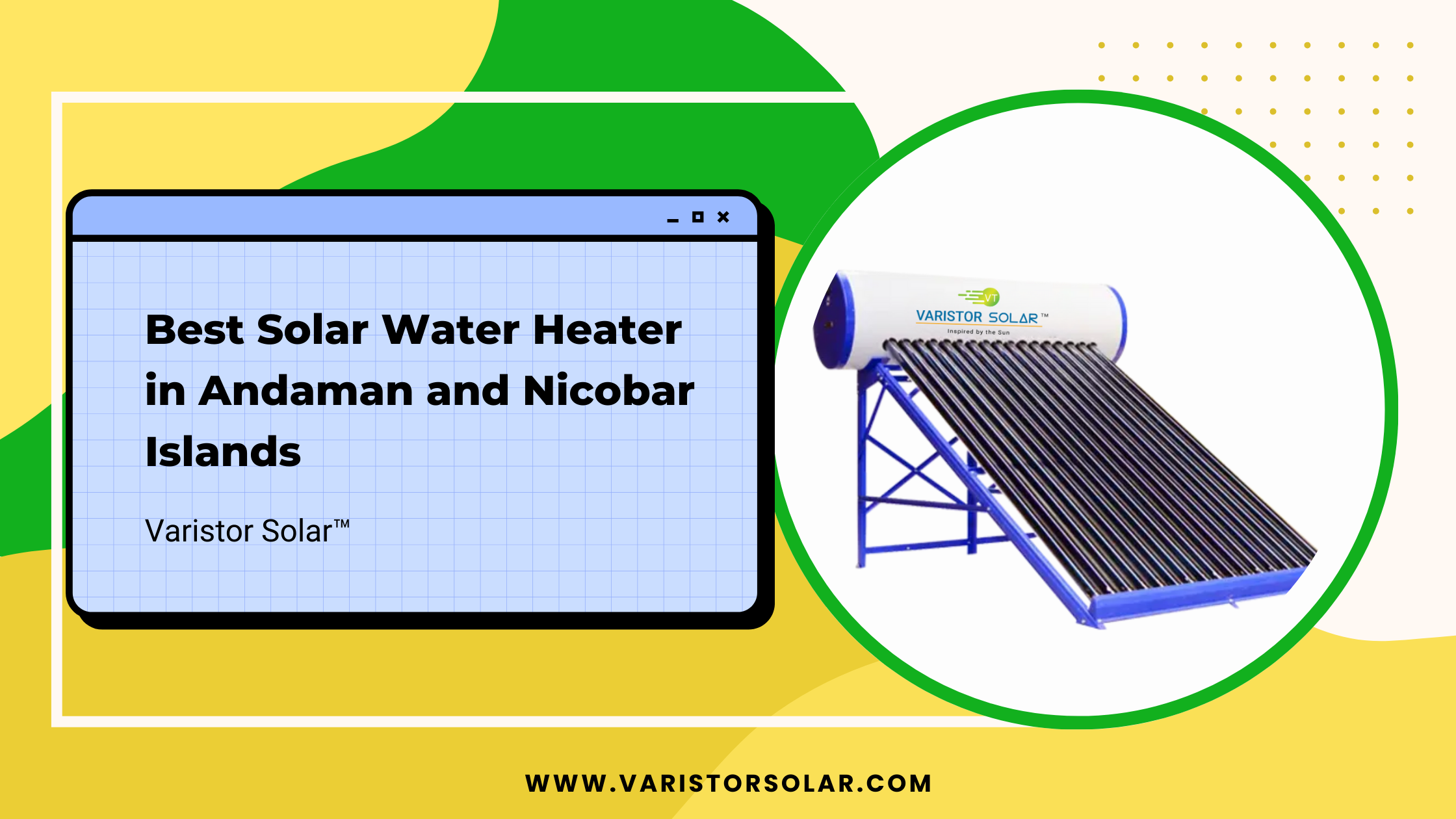 Best Solar Water Heater in Andaman and Nicobar Islands