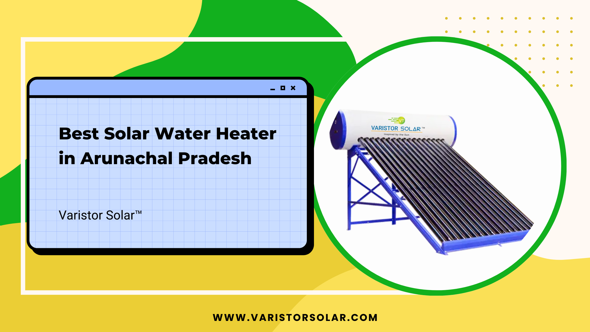 Best Solar Water Heater in Arunachal Pradesh