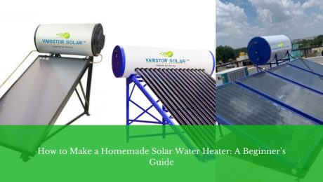 how to make a homemade solar water heater