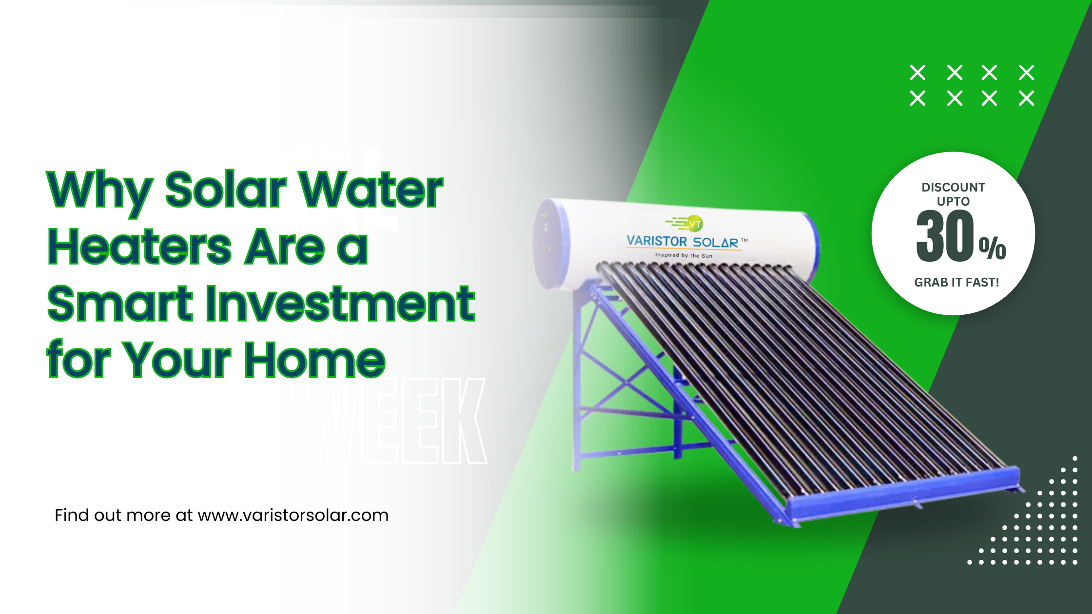  Why Solar Water Heaters Are a Smart Investment for Your Home