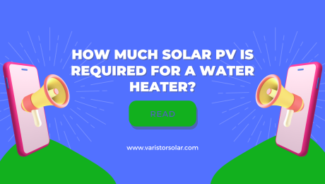 How Much Solar PV is Required for a Water Heater?