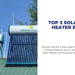 Top 3 solar water heater brands in Jaipur